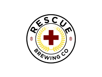 Rescue Brewing Co logo design by johana