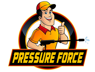 Pressure Force logo design by Optimus