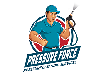 Pressure Force logo design by Optimus