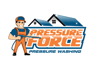 Pressure Force logo design by torresace