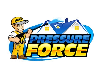 Pressure Force logo design by daywalker