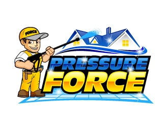 Pressure Force logo design by daywalker