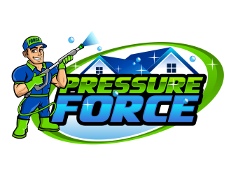 Pressure Force logo design by ingepro