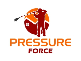 Pressure Force logo design by ElonStark