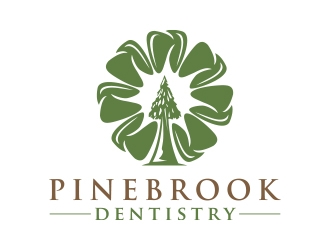 Pinebrook Dentistry logo design by Eliben