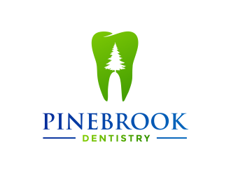 Pinebrook Dentistry logo design by aldesign