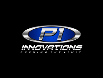 P1 Innovations Pushing the Limit logo design by senandung