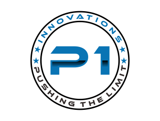 P1 Innovations Pushing the Limit logo design by savana