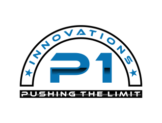 P1 Innovations Pushing the Limit logo design by savana