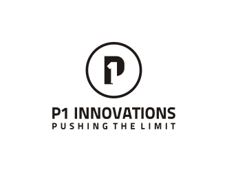 P1 Innovations Pushing the Limit logo design by superiors