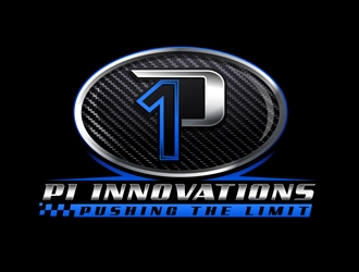P1 Innovations Pushing the Limit logo design by DreamLogoDesign