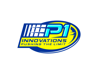 P1 Innovations Pushing the Limit logo design by deejava
