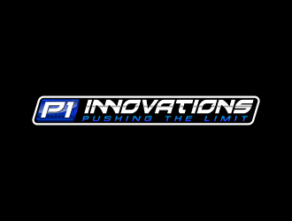 P1 Innovations Pushing the Limit logo design by senandung