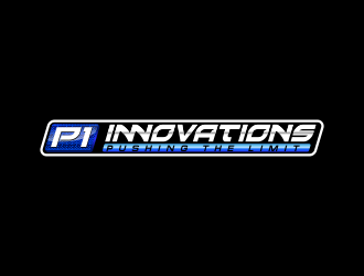 P1 Innovations Pushing the Limit logo design by senandung