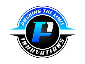 P1 Innovations Pushing the Limit logo design by sanu