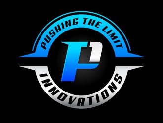 P1 Innovations Pushing the Limit logo design by sanu