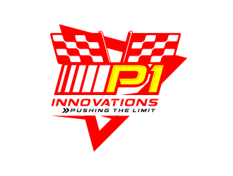 P1 Innovations Pushing the Limit logo design by deejava