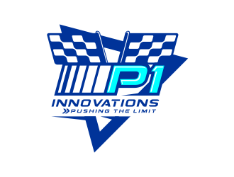 P1 Innovations Pushing the Limit logo design by deejava