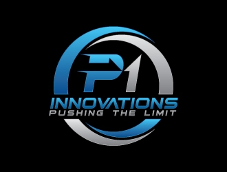 P1 Innovations Pushing the Limit logo design by lokiasan