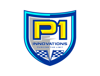 P1 Innovations Pushing the Limit logo design by deejava