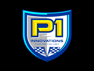 P1 Innovations Pushing the Limit logo design by deejava