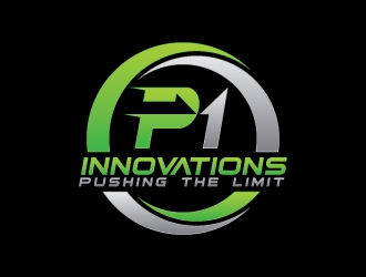 P1 Innovations Pushing the Limit logo design by lokiasan