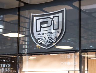 P1 Innovations Pushing the Limit logo design by deejava