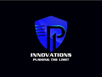 P1 Innovations Pushing the Limit logo design by artbitin