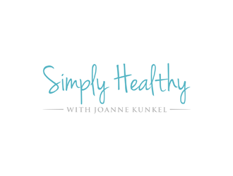 Simply Healthy with JoAnne Kunkel logo design by ndaru