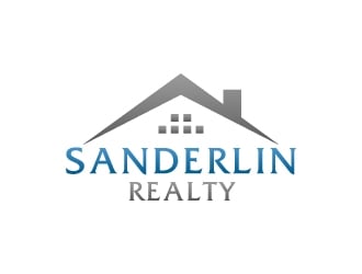 Sanderlin Realty logo design by alxmihalcea