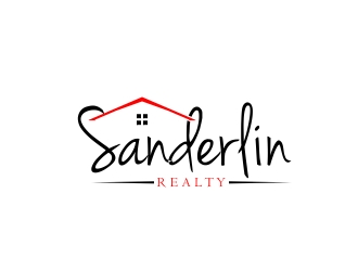 Sanderlin Realty logo design by Louseven