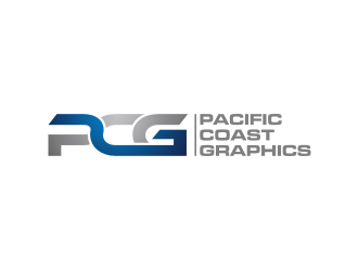 Pacific Coast Graphics logo design by dewipadi