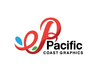 Pacific Coast Graphics logo design by Suvendu