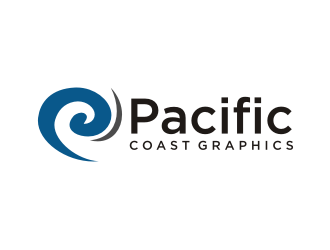Pacific Coast Graphics logo design by R-art