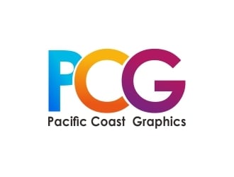 Pacific Coast Graphics logo design by KhoirurRohman
