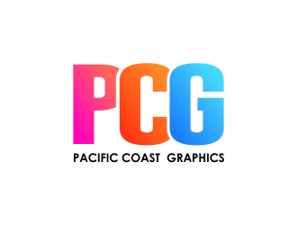 Pacific Coast Graphics logo design by KhoirurRohman