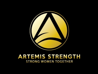 Artemis Strength  logo design by alxmihalcea