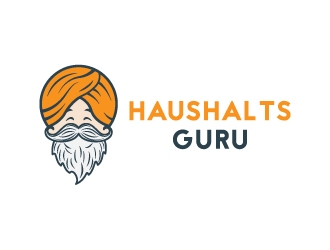 HAUSHALTSGURU logo design by alxmihalcea