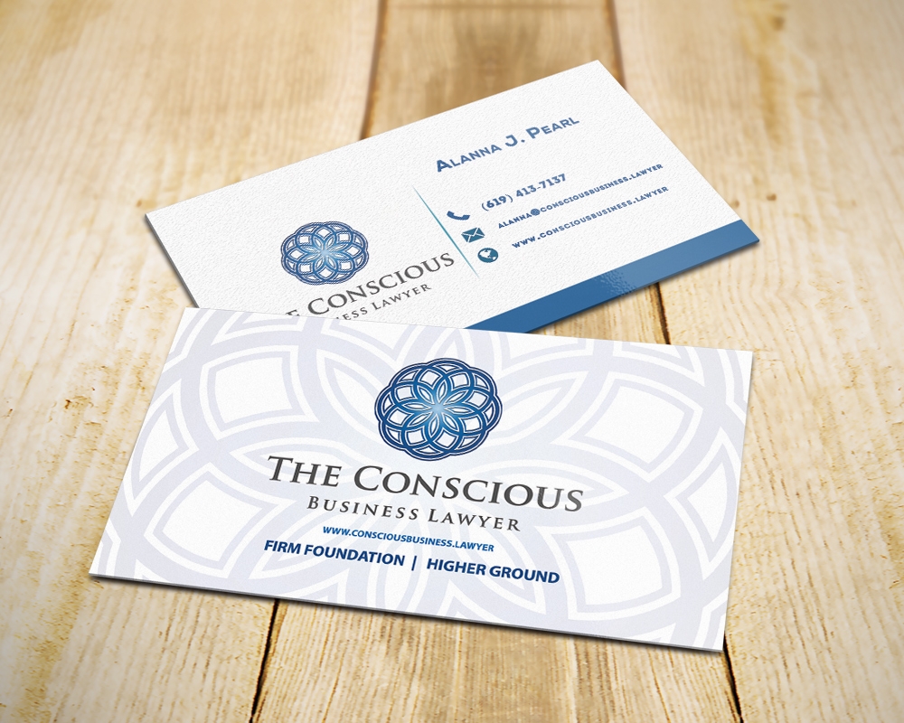 The Conscious Business Lawyer logo design by MastersDesigns