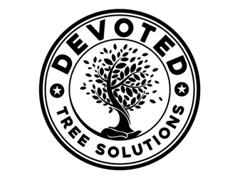 Devoted Tree Solutions logo design by samueljho