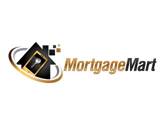 MortgageMart logo design by J0s3Ph