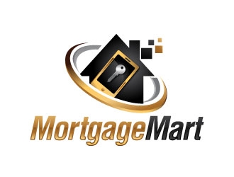 MortgageMart logo design by J0s3Ph