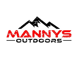Mannys Outdoors logo design by daywalker