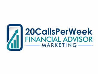 20CallsPerWeek Financial Advisor Marketing logo design by mutafailan