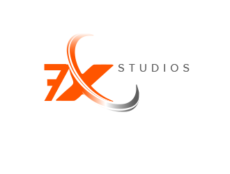 7x Studios logo design by BeDesign