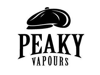 Peaky Vapours logo design by shere