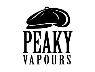 Peaky Vapours logo design by shere