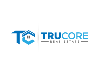 TruCore Real Estate logo design by pencilhand