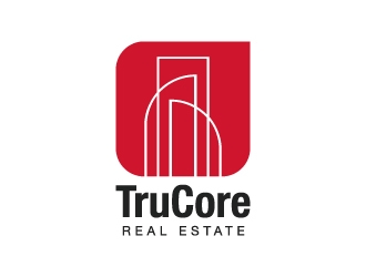 TruCore Real Estate logo design by kenartdesigns