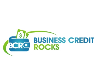 Business Credit Rocks  logo design by PMG